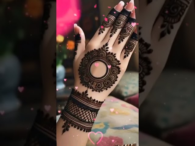 Professional Look Mehndi Design ✨ | Simple Arabic Style Mehndi for All Functions #ProfessionalMehndi