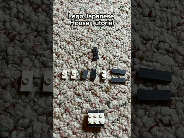 Lego Japanese House Tutorial