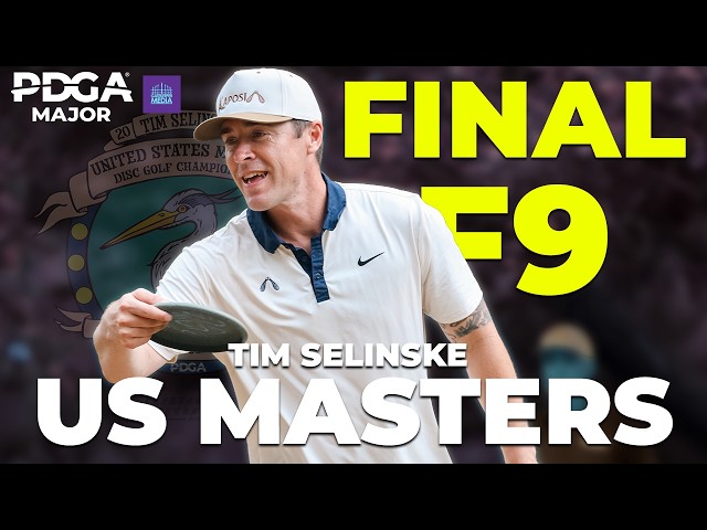 2026 Tim Selinske US Masters Disc Golf Championships | FINALF9 | Leiviska, Oman, Johansen, Boogie