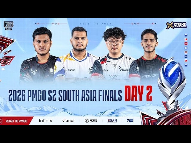 PMGO SA FINALS DAY  | PUBG MOBILE GLOBAL OPEN SOUTH ASIA SEASON 2