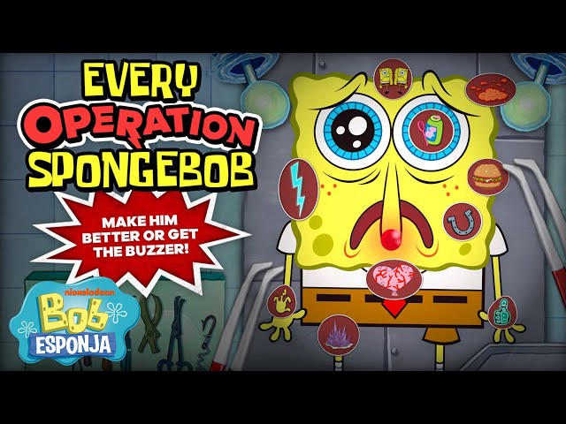 Bob Esponja | Mega compilación “Operación” Bob Esponja – más de 3 horas! | Bob Esponja en Español