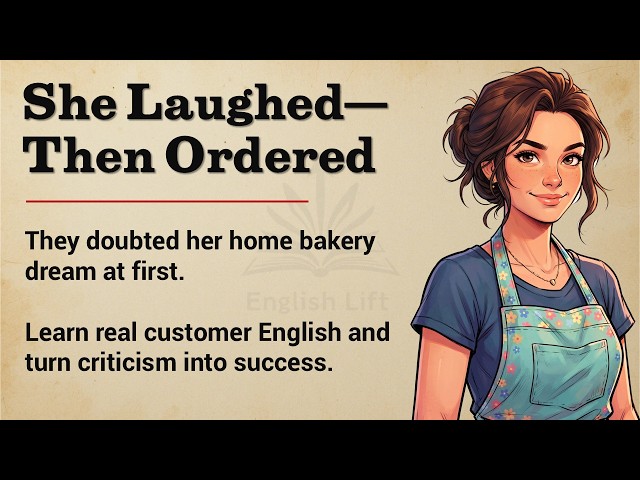 My Cousin Laughed at My Dream—Then She Became My First Customer | Learn English Through Story