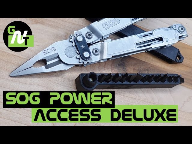 SOG Power Access Deluxe Unboxing & Table Top Review