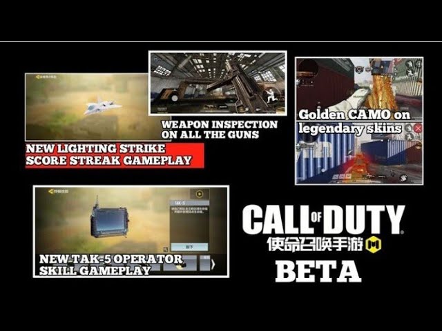 Call Of Duty Mobile Beta Test Server Huge leaks, All Beta Test Server Leaks in Only One Video.