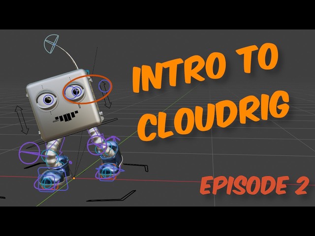 CloudRig for Blender, Part 2: Build IK/FK Biped Legs in Minutes
