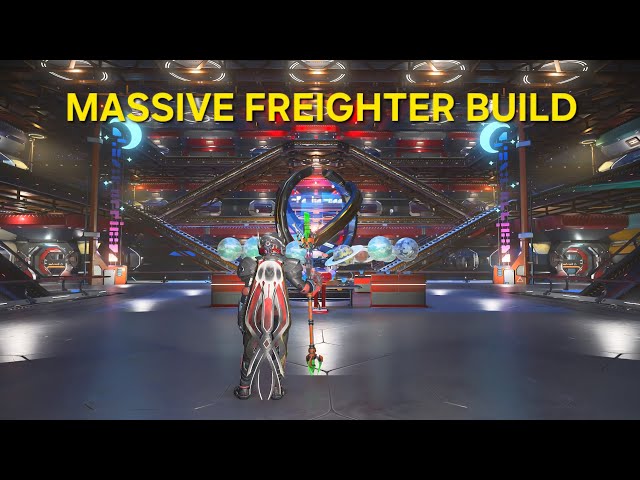 Capital Ship Base Tour & Building Tips | No Man's Sky