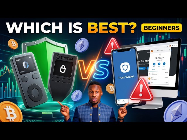 Best Crypto Wallet for Beginners? ONEKEY vs Trezor vs Trust Wallet vs MetaMask