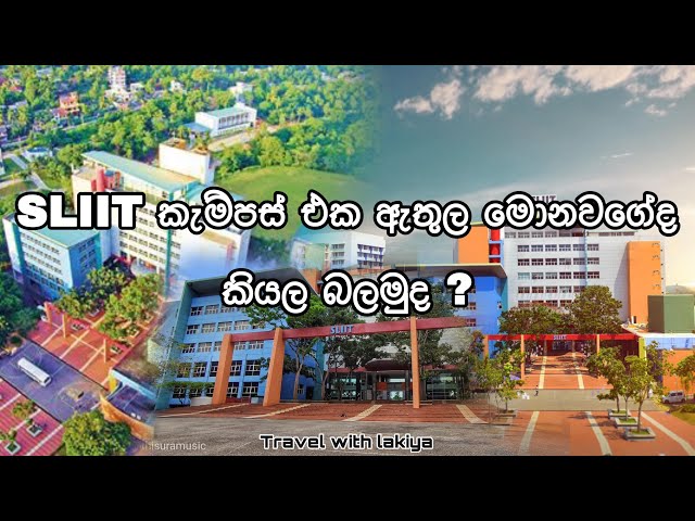 Traveling to SLIIT | Sliit කැම්පස් එක ඇතුල මොන වගේද කියල බලමුද 😱😍 | #srilanka #university #sliit