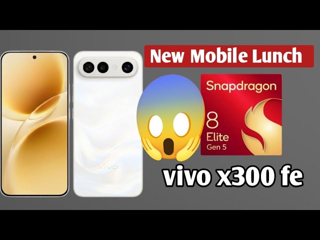 New smartphone lunch vivo x300 fe