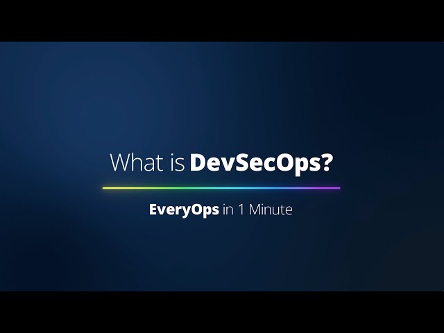 EveryOps in 1 Minute: What is DevSecOps?