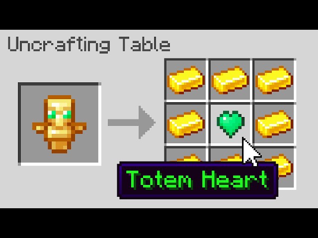 Minecraft, But You Uncraft Items...