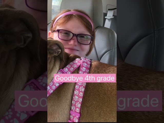 Goodbye 4th grade, Hello 11th grade!! #shorts #fyp #4thgrade #11thgrade