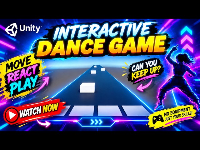 DANCE GAME #1 | Interactive Dance Game | Immersive Full Body Workout | Made With Unity