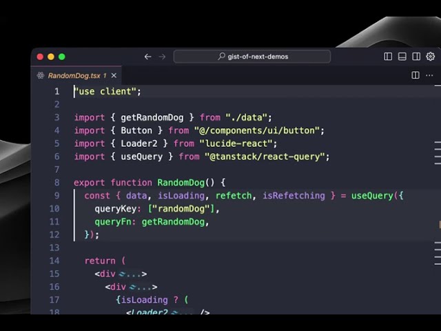 Prefetching Tanstack Query in a Server Component in Next.js
