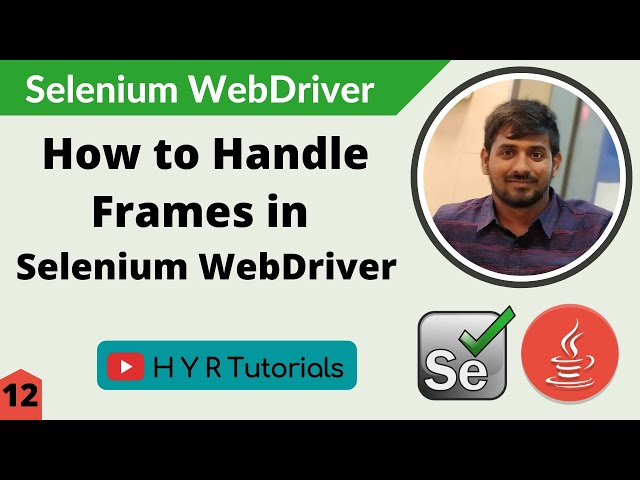 How to Handle Frames in Selenium WebDriver