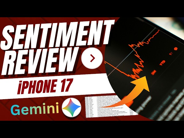 Sentimental Review Check of iPhone 17 using GEMINI