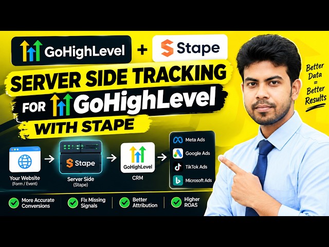 Server Side Tracking for GoHighLevel with Stape