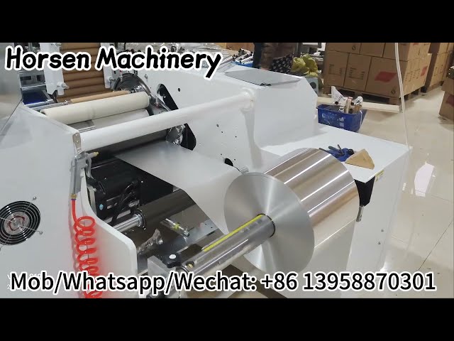 Aluminum Foil Rewinding Machine Without Glue