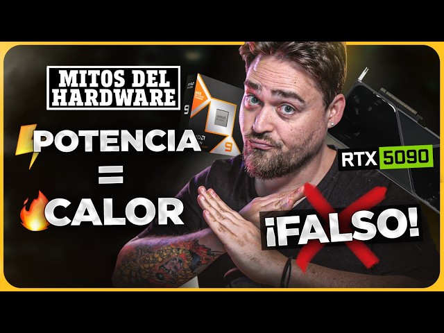 Hardware Myths #34 🌡️ STOP believing that a POWERFUL PC GETS VERY HOT ❌