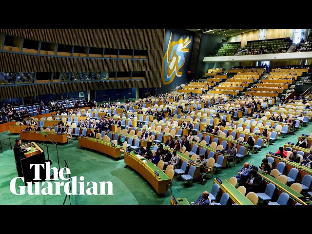 World leaders speak at second day of UN General Assembly – watch live