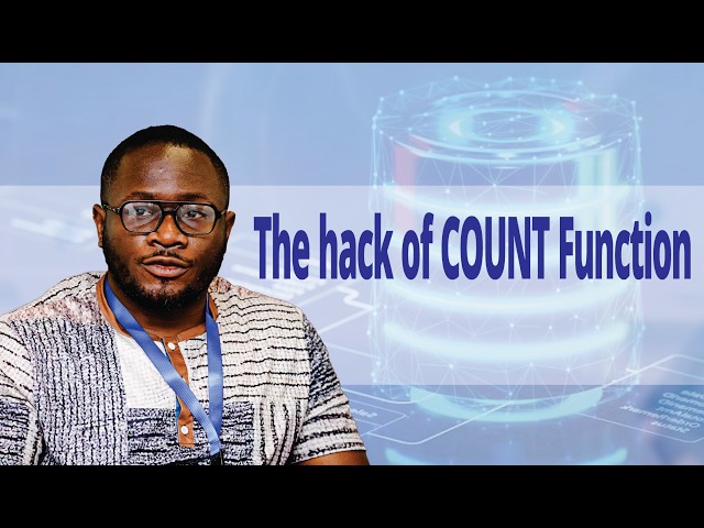 The hack of COUNT Function in SQL