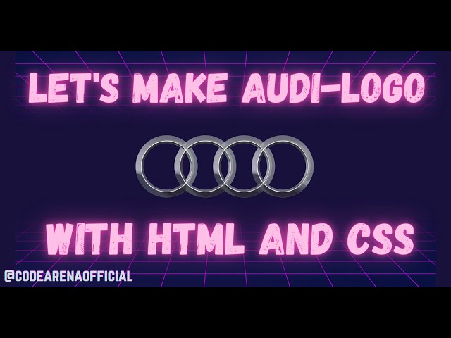 How to make Audi-Logo with HTML and CSS