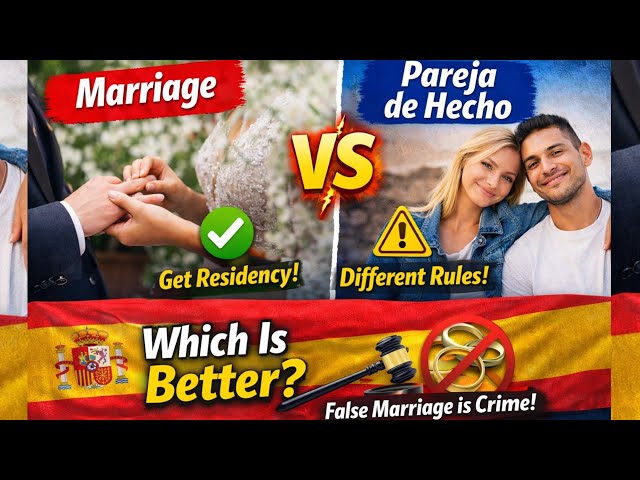 Spain Immigration Guide: Marriage vs Pareja de Hecho – What’s Better?