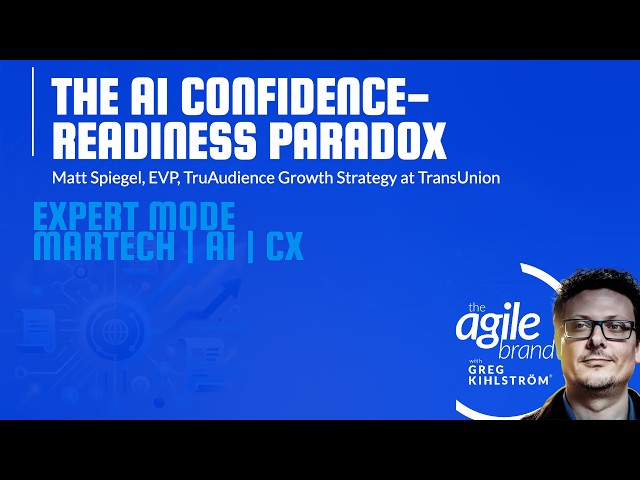 Only 13% of Marketers Have Scaled AI | TransUnion's Matt Spiegel