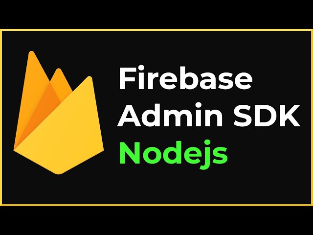 Firebase Admin SDK, Nodejs y Firestore - Firebase desde el Backend