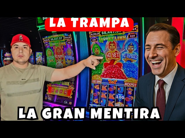 Así Funciona el Engaño de las Maquinas del Casino para que Pierdas Todo tu Dinero