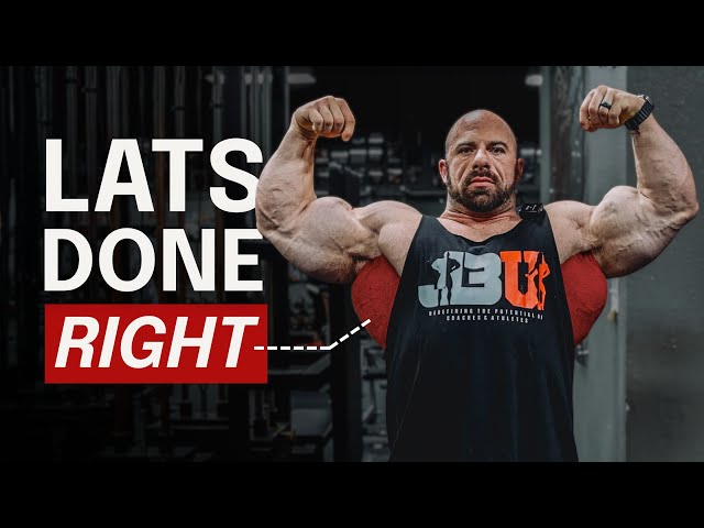 This Lat Setup Changed My Back Development Completely