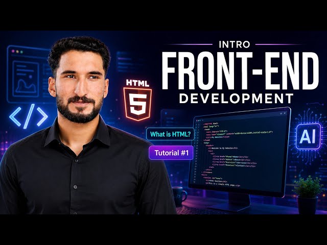 What is HTML? | Full stack Web Development Course With AI (Beginner 2026) Tutorial #1