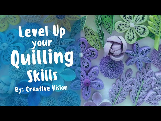 Easy Quilling For Beginners | Creative Vision By V and V 