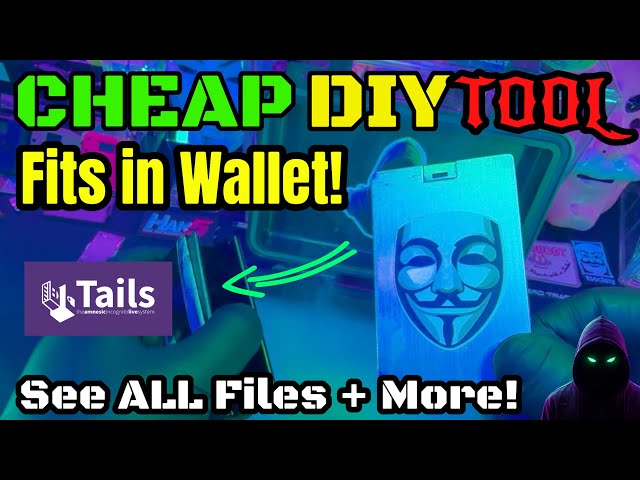 Build a Tails Linux Wallet Drive – Boot Any Computer & Protect Your Privacy (Cheap & Easy DIY!)