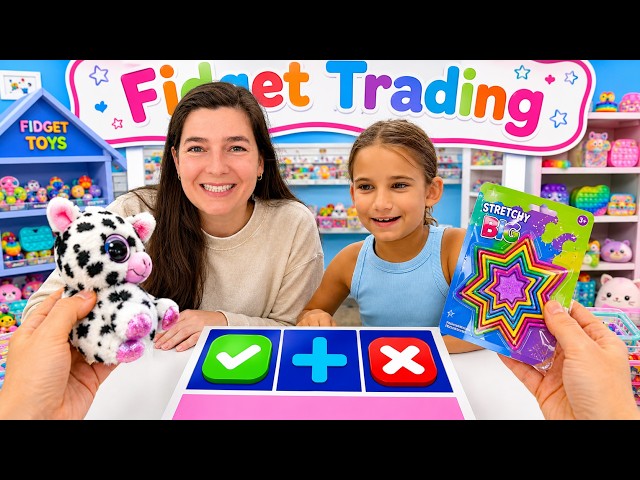 Real Life Fidget Trading with Mrs. Bench! 💖