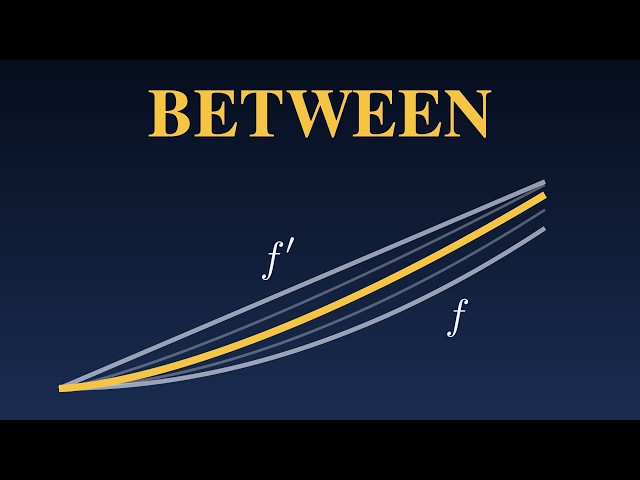 What Lies *Between* a Function and Its Derivative?