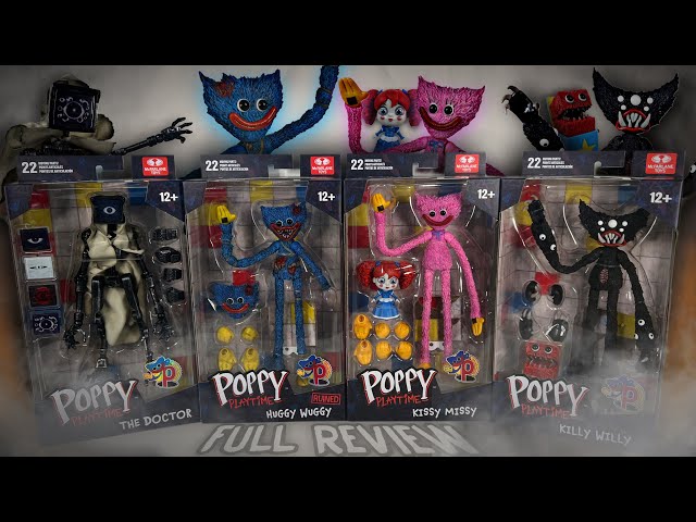 The NEW Official Poppy Playtime McFarlane Action Figures Are HERE! | FULL SET REVIEW!