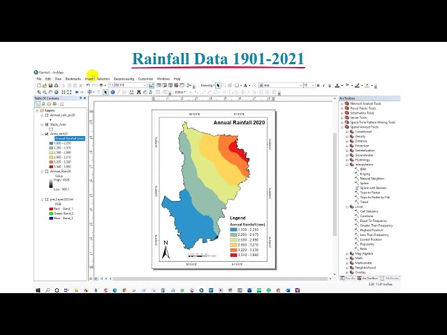 Download Rainfall Data 1901-2021 and Prepare Annual Rainfall Map