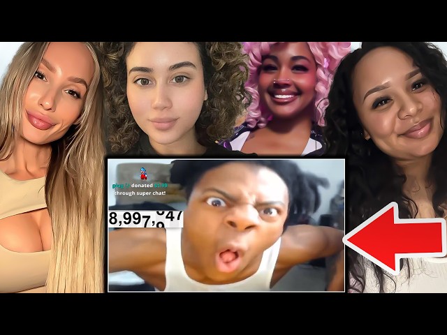 GIRLS REACTS TO! IShowSpeed Funny Moments Compilation😂🤣