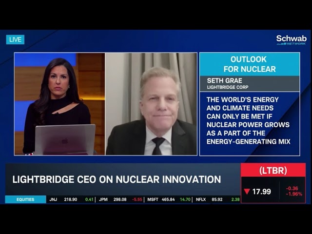 Lightbridge CEO Interview on the Schwab Network from January 23, 2026
