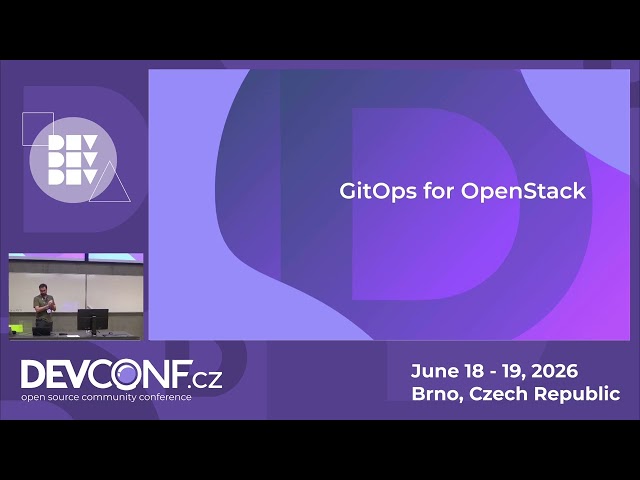 GitOps for the Free Cloud: Bridging Kubernetes and OpenStack with ORC - DevConf.CZ 2026