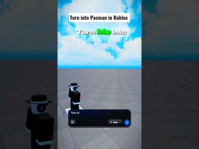 How I become a Pacman in Roblox 😱 #forgeguipartner #robloxdev #roblox #shortsfeed #robloxedit