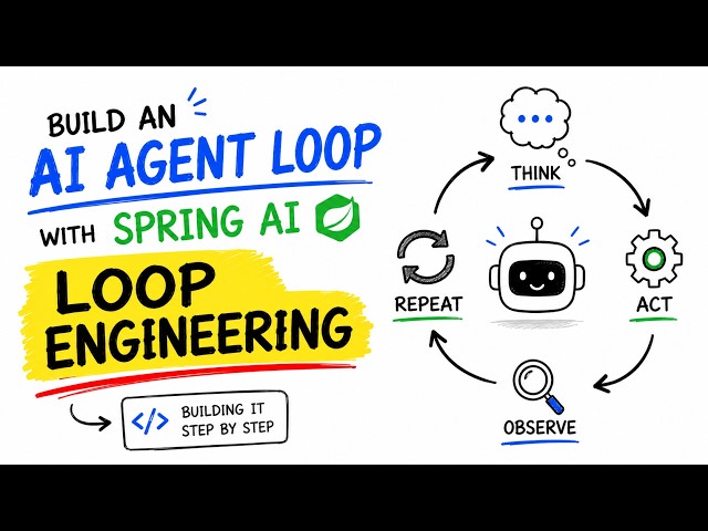Build an AI Agent Loop with Spring AI | Loop Engineering Explained