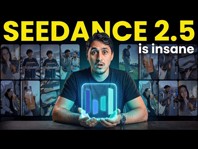 Claude + Seedance 2.5 Just Made AI UGC Ads Easier (Faster & Way More Consistent)