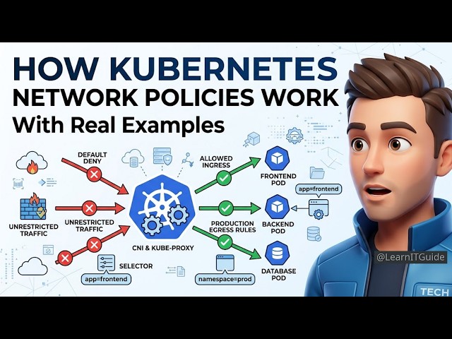 How Kubernetes Network Policies Work | Stop Unrestricted Pod Traffic