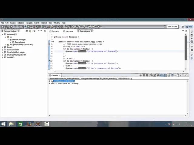 Group 10: Video present three keywords in JaVa