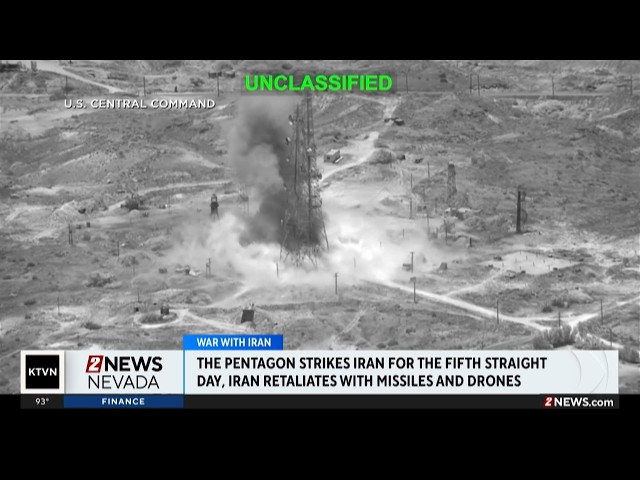 US Central Command says it conducted another wave of strikes against Iran