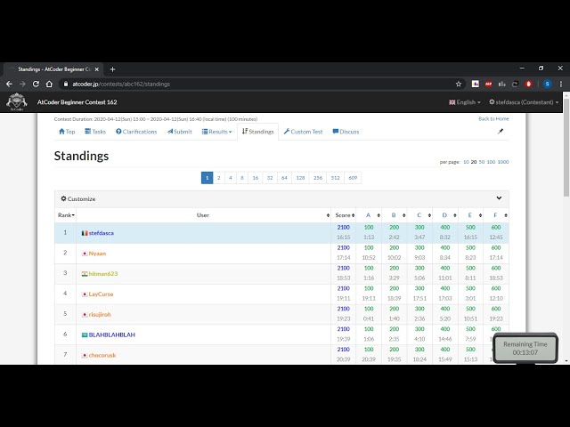 Winning AtCoder Beginner Contest 162 in 16 minutes + Video Editorials