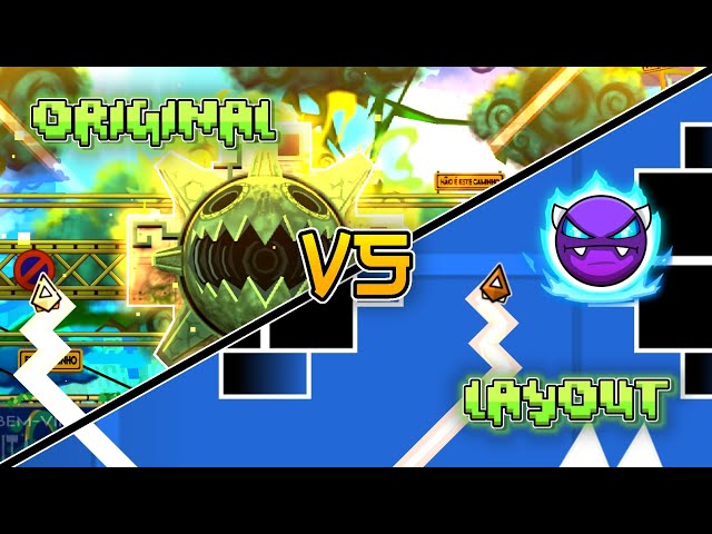Blackfire Backfire: Original vs Layout [Full Comparison] | Geometry Dash 2.2