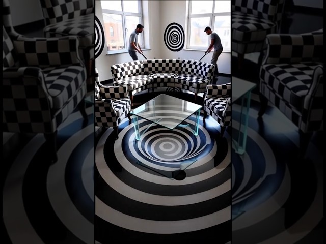 Would You Dare to Walk on This Floor😱